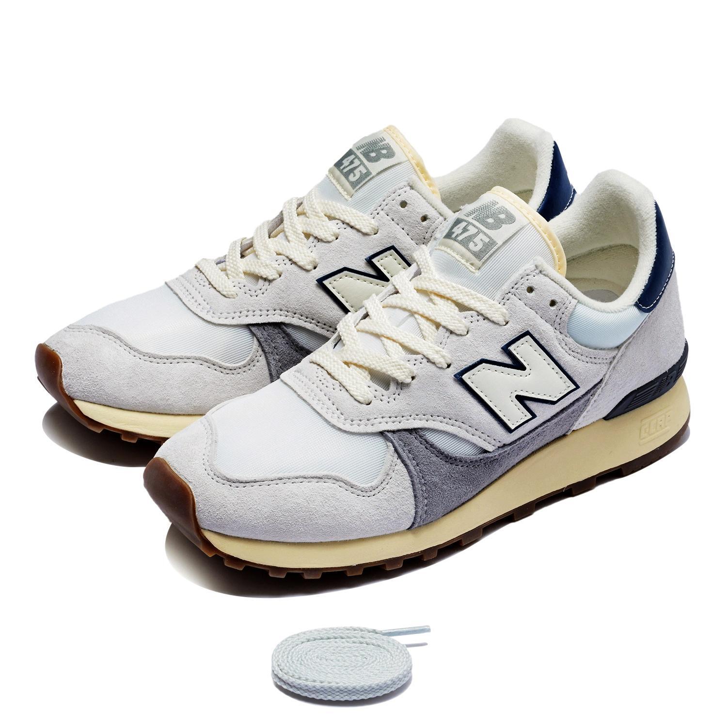 U475FC New Balance 475 White Grey (Men s) 10