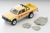 Tomytec Tomica Limited Vintage Neo LV-N321a Nissan 4x4 King Cab Truck (Yellow, North American Specification) - Fully Assembled