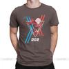 Darling 002 Darling In The Franxx Zero Two T Shirt For Man Short Sleeved Tee Cotton