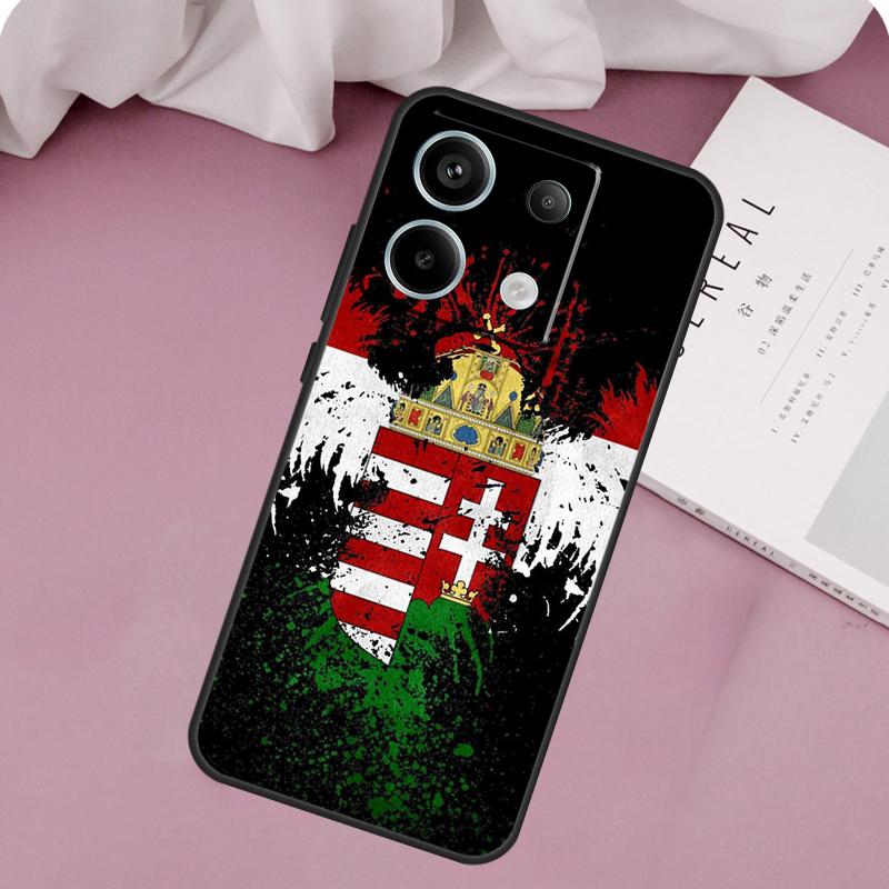 

Чехол Флаг Венгрии для Xiaomi Redmi Note 13 14 12 11 10 9 15 Pro Plus Redmi 15 14C 10C 12C 13C 15C Redmi Note 9
