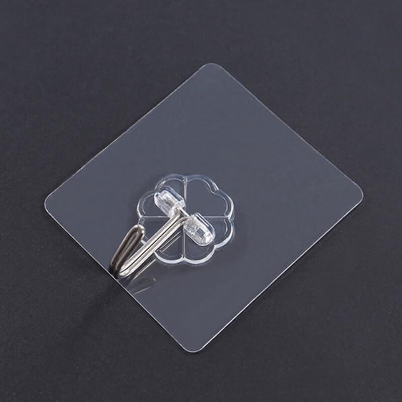 Wutuo Transparent Adhesive Kitchen Hooks