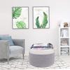 Cotton Rope Woven Basket - Foldable Wardrobe & Shelf Storage for Sundries