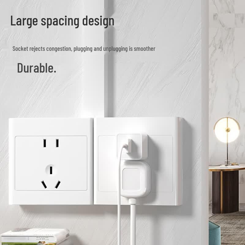 Surface-Mounted 5-Hole 10A Power Socket
