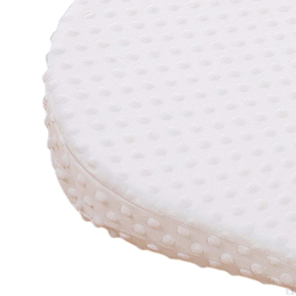 Baby Wedge Pillow Removable Cover Soft Triangle Breastfeeding Pillows White