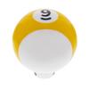 United Pacific 70758 Yellow Stripe '9' Ball Gear Shift Knob