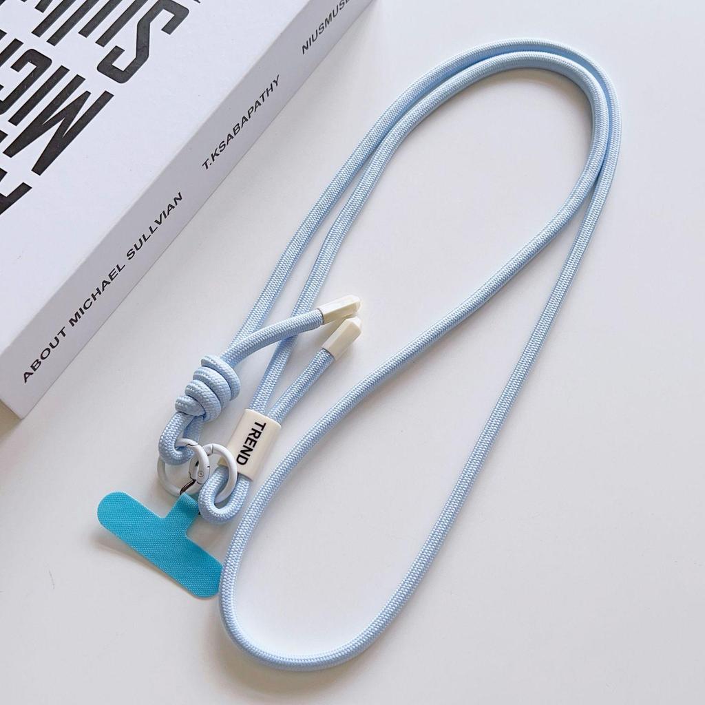 Versatile Adjustable Crossbody Phone & Camera Lanyard - Woven Anti-Lost Strap for Outdoor Sports.