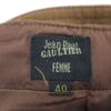 JEAN-PAUL GAULTIER Mini length Tight Skirt 40 Brown Women Used