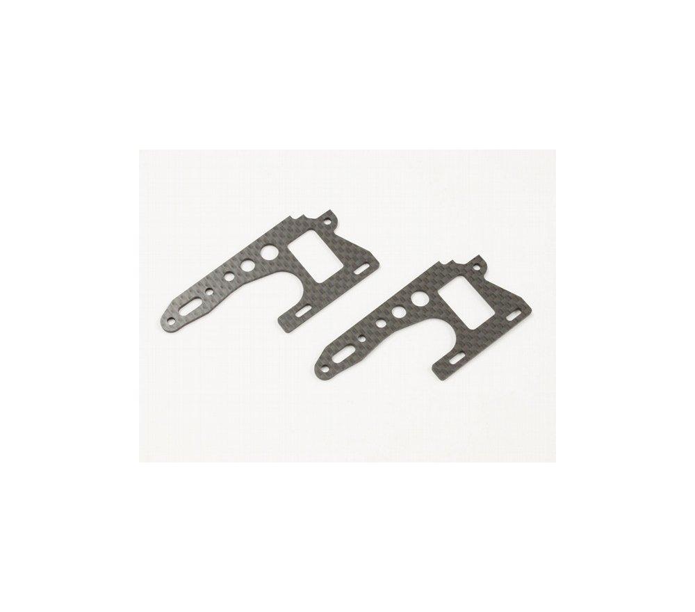 

Kyosho Carbon Front Side Plate Radio Control Parts OTW105 (2pcs/Optima)