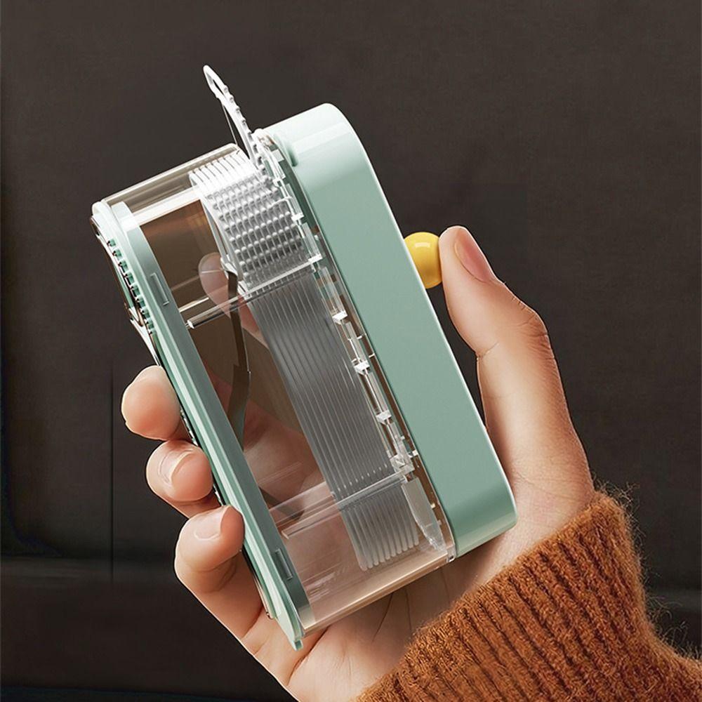 Press-on Automatic Pop Dental Floss Box Dustproof Mini Teeth Stick Case Oral Cleaning Tools