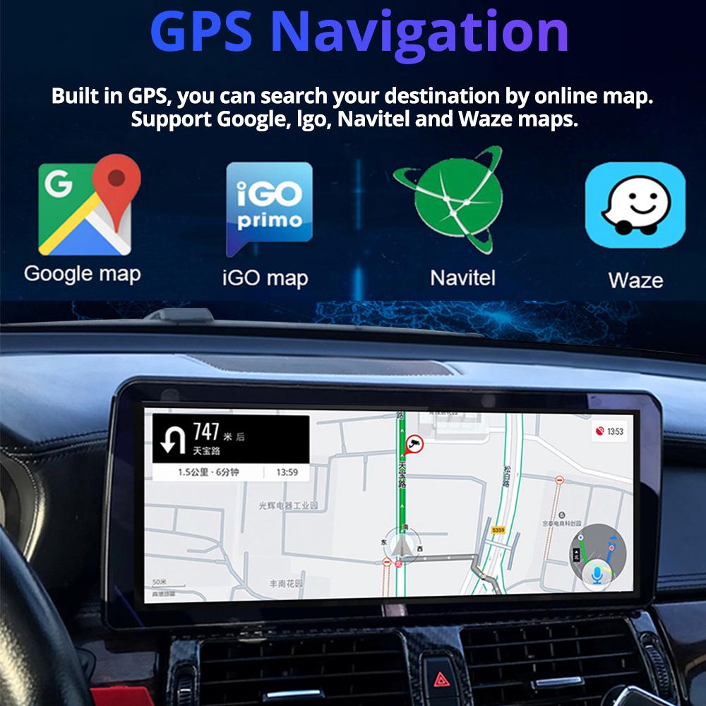 10.25" Wireless Carplay Car Radio For BMW X5 E70 X6 E71 LHD 2008-2013 CCC CIC System Android 13 GPS Multimedia  Player FM BT