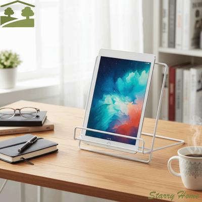 Suporte Simples Dobrável para Leitura de Revistas Estrutura Estável Destacável Suporte para Tablet Computador Suporte Multifuncional Antiderrapante para Livros de Receitas