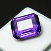 9 Ct Natural Topaz Gemstone Certified Purple Brazilian Emerald Shape