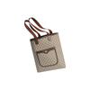 Gucci GG Supreme Canvas Tote Bag With Web Stripe & Front Pocket For Unisex Daily Use