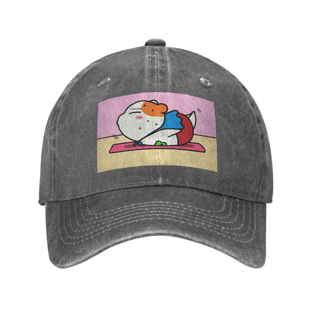 Unisex Baseball Hats Cute Cartoon Ebichu Denim Outdoor Baseball Caps Hip Hop Cap Casquette
