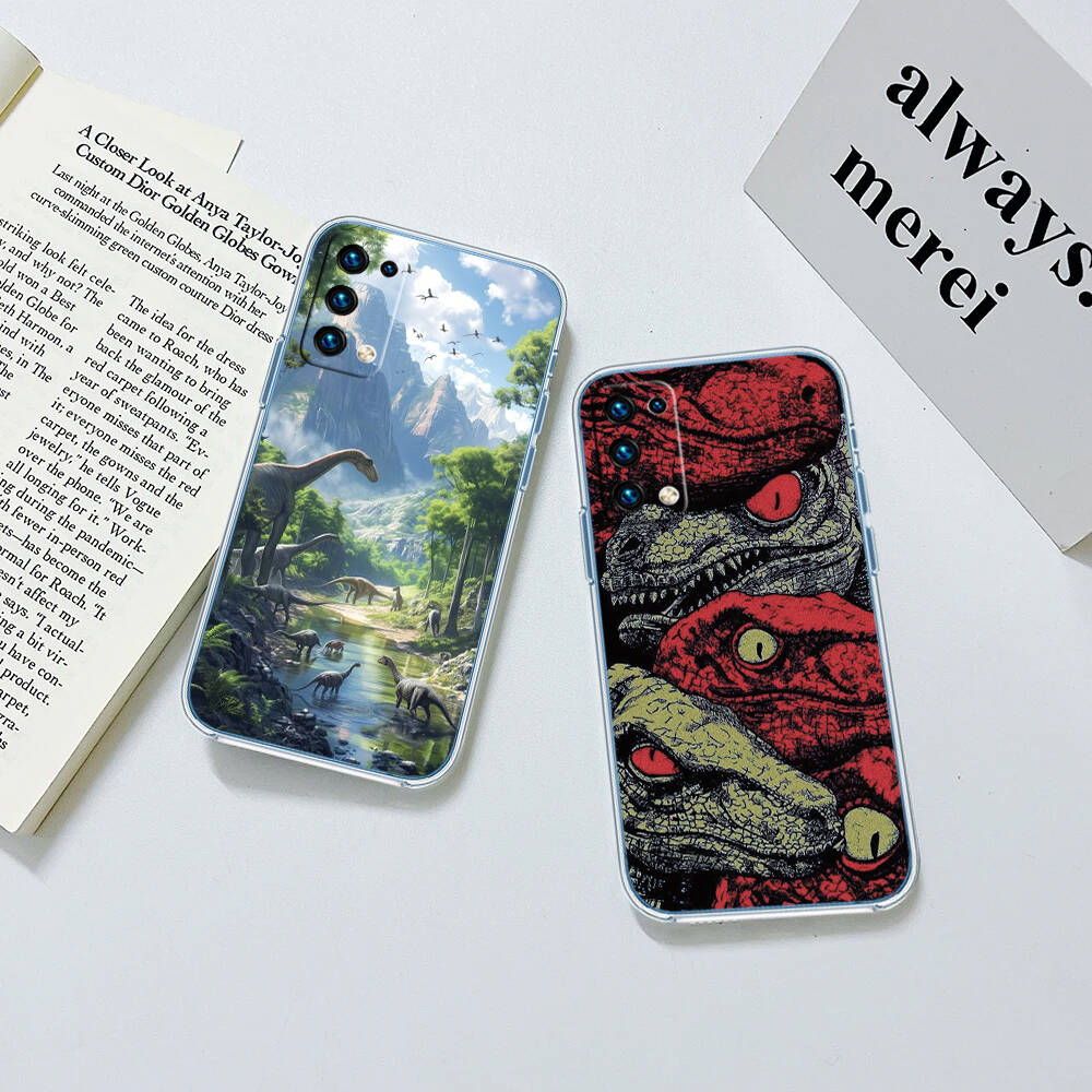 Dinosaur Phone Case for Motorola G14 G15 G24 G30 G31 G32 G34 G41 G42 G51 G52 G50 G60S G60 G62 G72 G71 G73 G84 G85 G200 E32