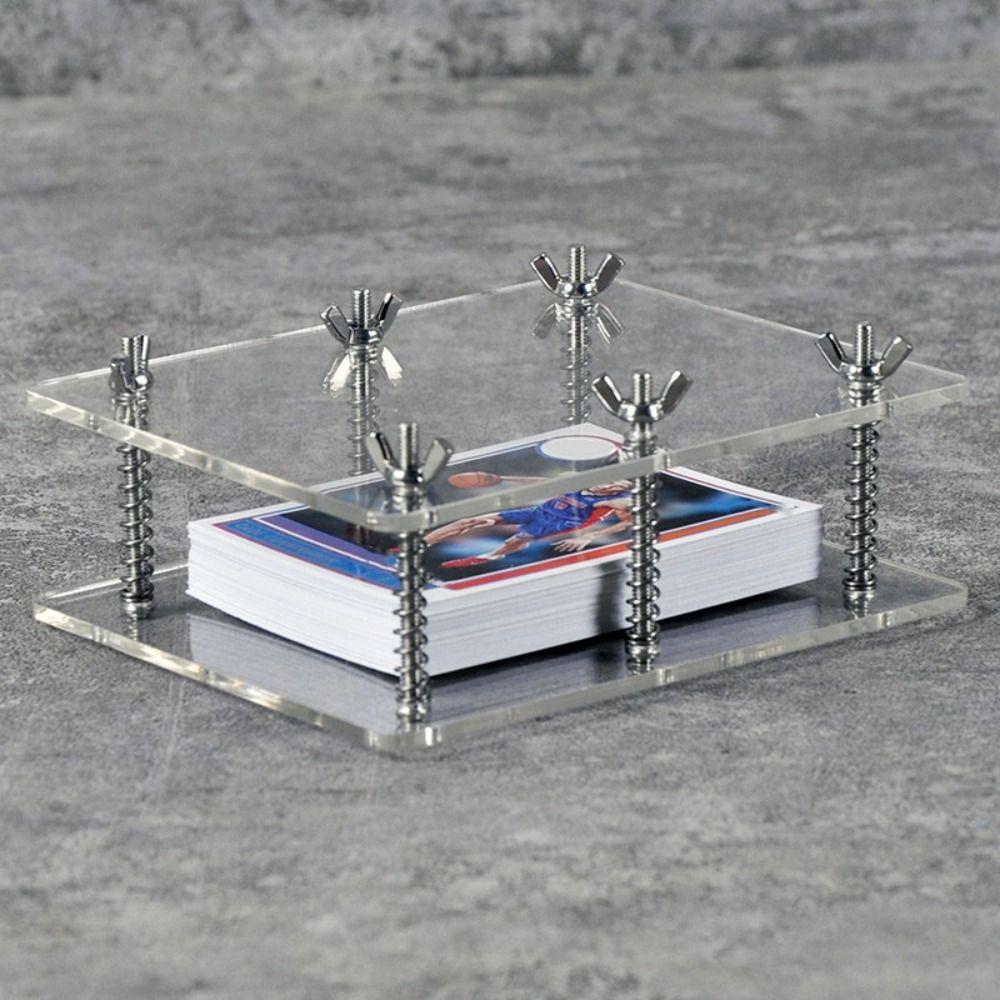 Flatten Tool Card Press Tool No Damage Transparent Card Correcting Device Repairing Device Acrylic Card Bending Corrector