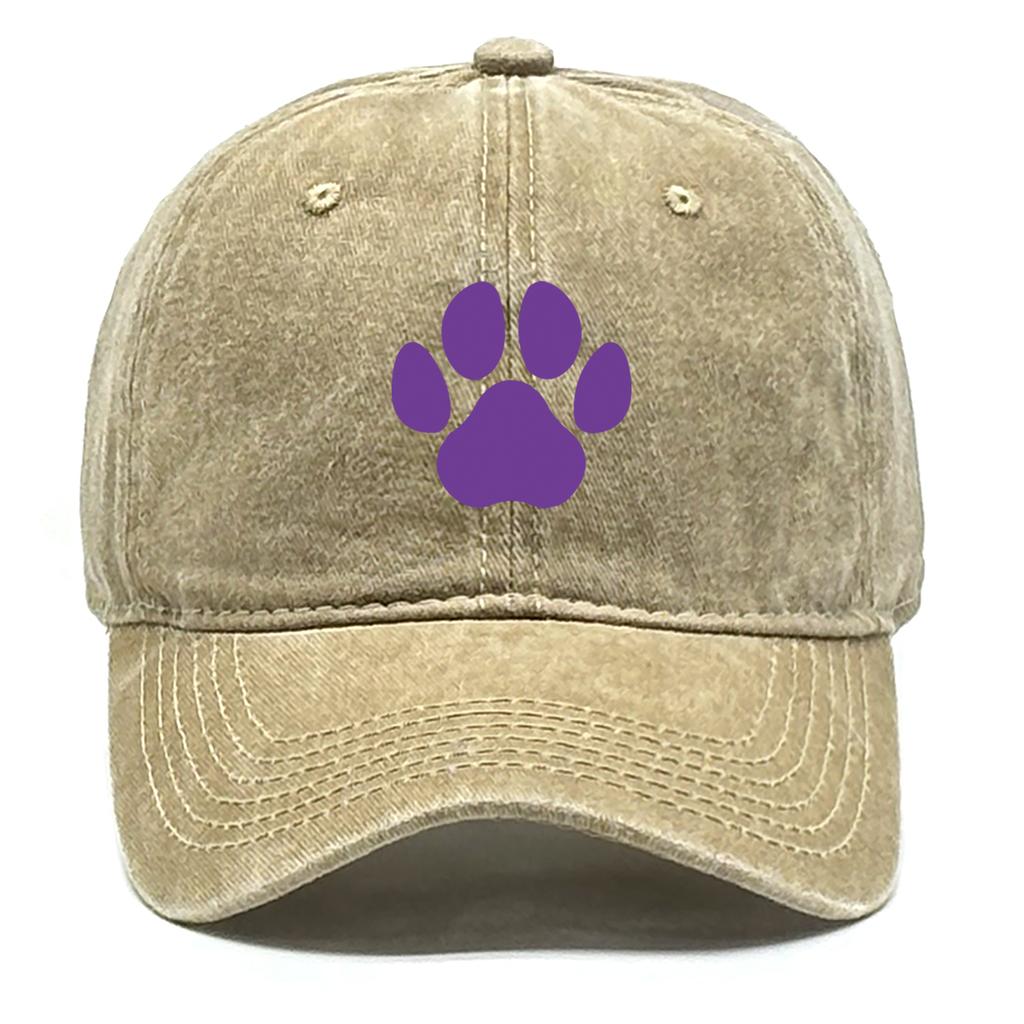 Multiple Colors Dog Claws Print Unisex Sun Hat Gorra Hombre Vintage-Inspired Stylish Adjustable Caps Perfect For Street Style