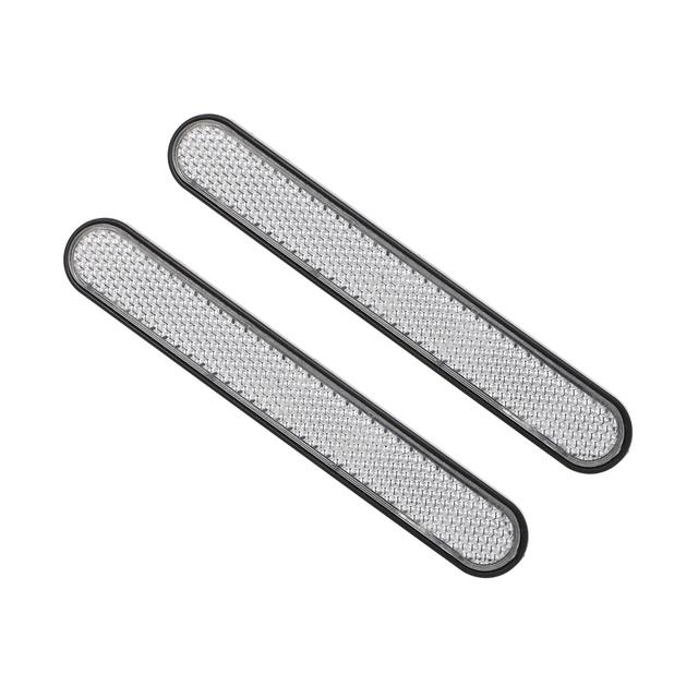 2pcs Motorcycle modification accessories luminous stickers reflective strips decorative side reflector reflectors