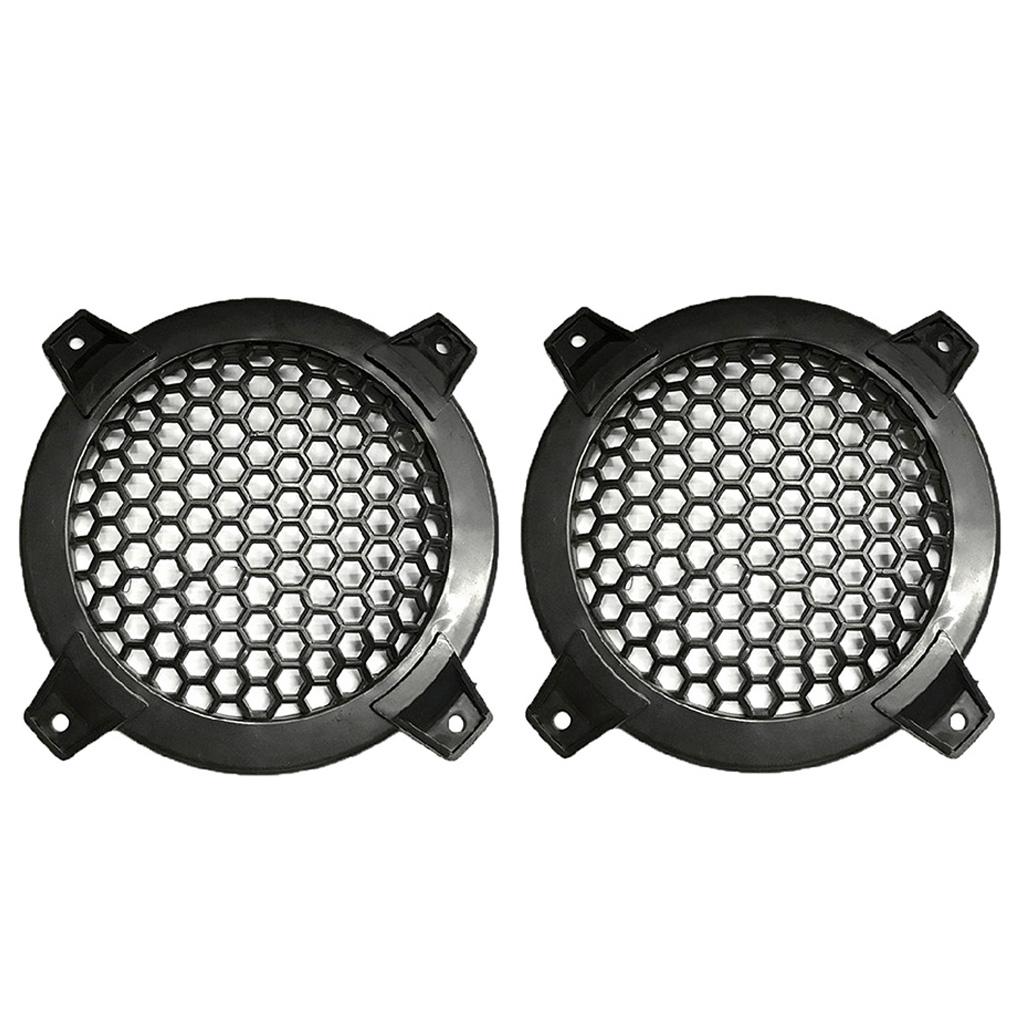 Hexagon Hole Speaker for Protection Cover Loudspeaker Protective Mesh Cover Tweeter Speaker Grill Mesh DIY For Home The чёрный