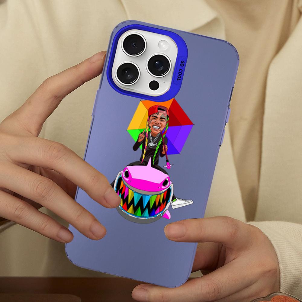 

Чехол для телефона Tekashi 6ix9ine SixNine 69 Для IPhone 16 15 14 13 12 11 Pro Max X XR XSMAX 8 7 Plus Матовый Ударопрочный Задний Чехол iPhone 14 pro
