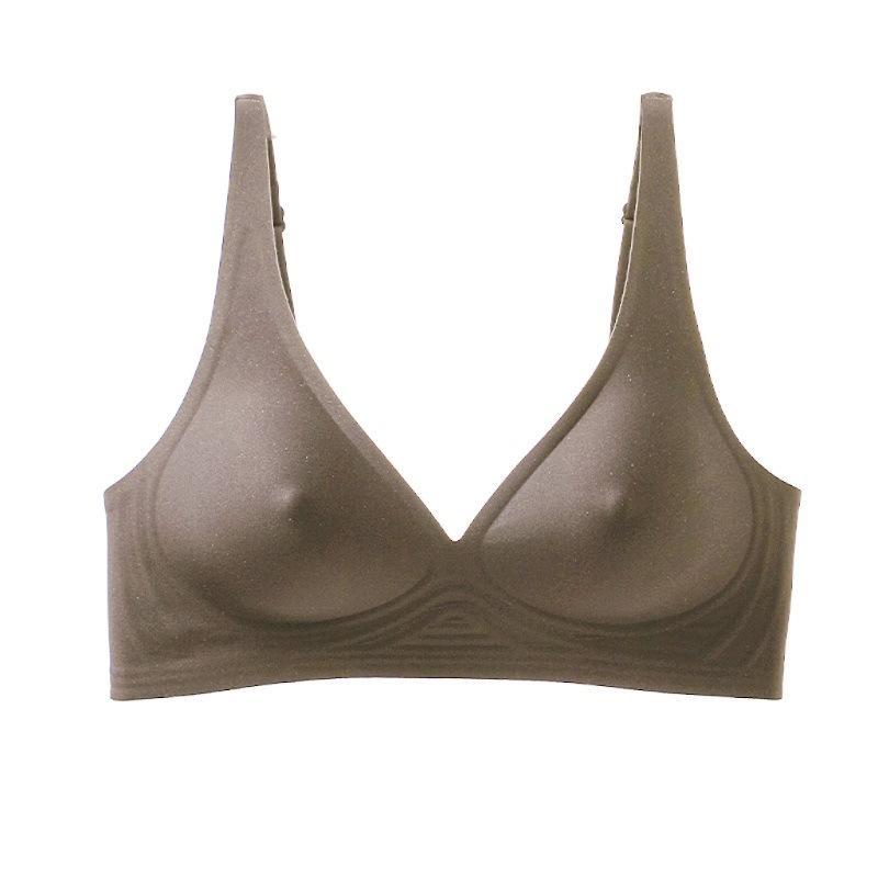 New seamless underwear kim * s no steel ring comfortable jelly strip soft support bumps sexy bra Seamless