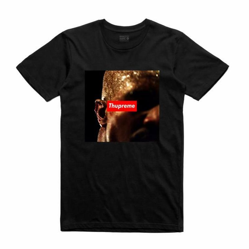 NUOVO Streetwear su Richiesta THUPREME BITE T-Shirt NERO PICCOLO 3XLARGE MADE IN USA