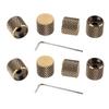 8PCS 6mm Shaft Volume Tone Control Knobs Musical Instrument Accessories  Electric Guitar Accessories