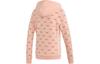 Adidas Sweatshirts Women's Pink Hooded Moderate Regular EI6246
