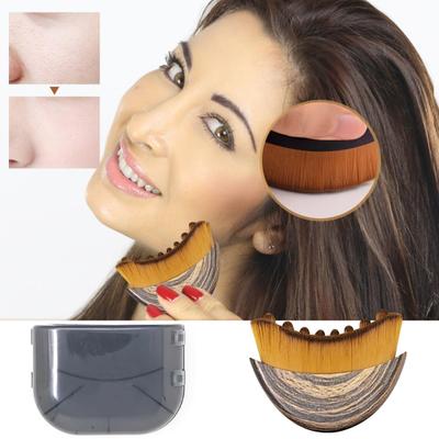 Lymphatic Contour Face Brush Chin Jawline Sculpting Lymphatic Drainage Massager Brush Ergonomic Fatigue Relief Facial Care Scrubber