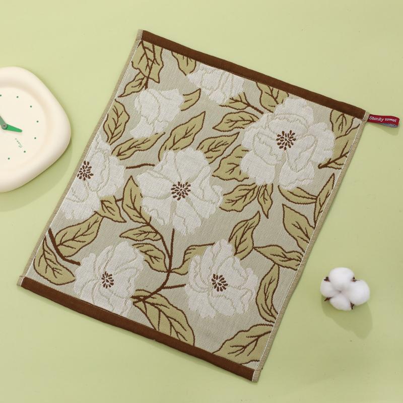 1Pc Pure Cotton Towel Pure Cotton Square Towel Kitchen Towel Cotton Gauze Pure Cotton Dishcloth Tea Towel Home Restaurant