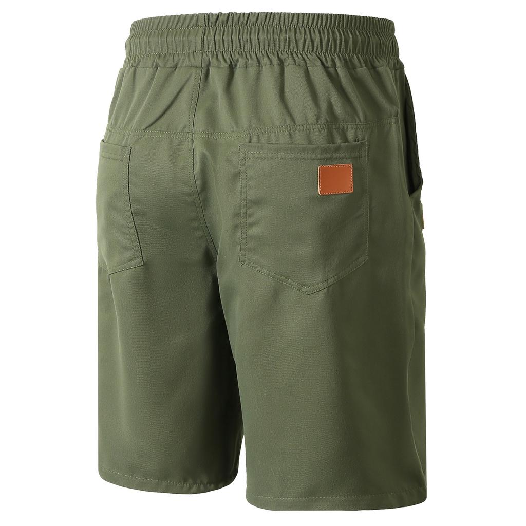 Mens Casual Drawstring Waist Shorts Relaxed Fit Lightweight Shorts with Pockets for Everyday Wear and Outdoor Activities