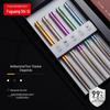 FUGUANG BESTJOY Pure Titanium Eetstokjes - Set van 5 Paren