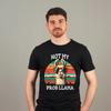 Not My Prob Llama Men's Women's Funny Joke Crazy Animal Gift Top T-Shirt