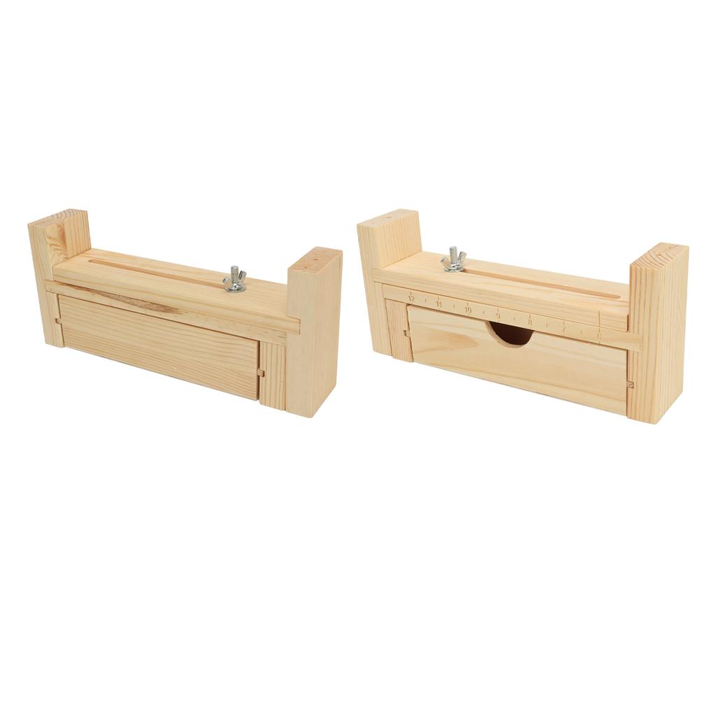 Drewniany Jig do Bransoletek Zestaw do Wyrobu Jigów do Bransoletek z 2 Paracordami 6 Klamrami 5 Zaciskami Łatwy w Użyciu Narzędzie do Ręcznego Dziania DIY