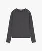 SSEUL Clip Print Warmer Long Sleeve Charcoal