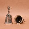 Brass Handicraft Die-Casting Drop Bell Key Car Button Wind Bell Christmas Bronze Bell Creative Gift Home Decoration Accessories