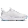 New LiNing Soft Anti-Slip Wear-Resistant Low-Top Casual Shoes Women's White Blue AGLT180-3