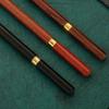 Professional 3 Colors Wooden Pencil Portable Eternal  Pencil Vintage Brass Wooden Pencil  Kids