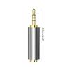 3.5mm Female To 2.5mm Male Audio Adapter Converter Phone Left Right Mono