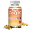 Soomiig CoQ10 Capsules, Enhanced Absorption, Extra Strength, with Vitamin B3, Zinc, Sodium, 120 Caps