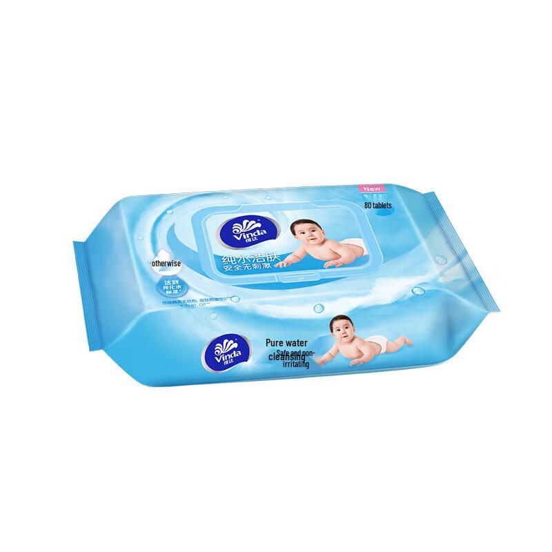 Vinda Baby Wipes (80 sheets x 12 packs)