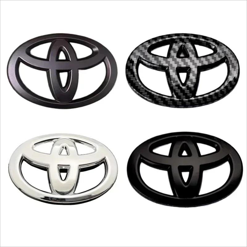 1 Pezzo 3D ABS Auto Griglia Anteriore Bagagliaio Logo Emblema Adesivi Per Toyota Corolla CHR RAV4 Yaris Vios Prado Camry Accessori Auto