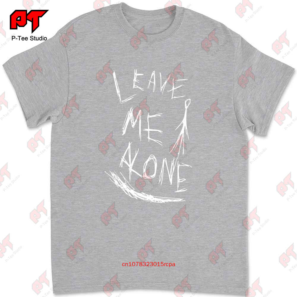 Slenderman Leave Me Alone Creepypasta Tshirt Q2BD
