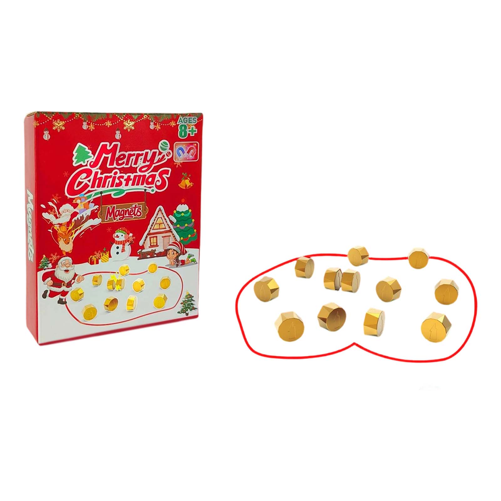 

Притяжение фигур Магнитная игра Стратегическая настольная игра One Size