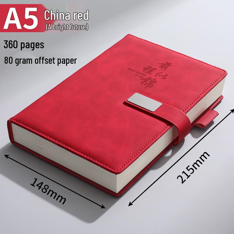 Deluxe A5/B5 Business Planner Notebook with Custom Logo Gift Box