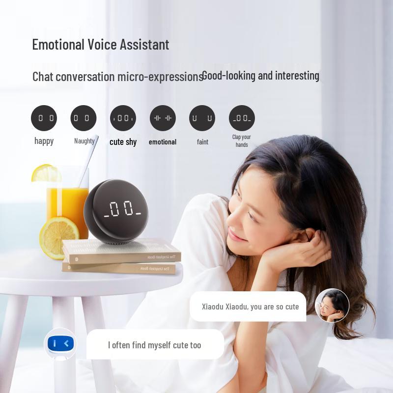 Xiaodu Pro Smart Alarm Clock Speaker (CN Version)