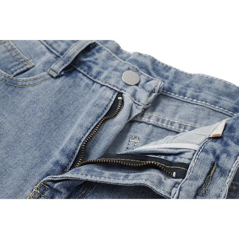 Shorts Jeans Femininos Jovens Skinny Fashionáveis e Versáteis Verão Cintura Alta Finos Soltos Casuais Retos Dobrados Pernas Largas Ultracurtos Filho
