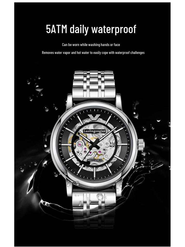 Duke of Lorraine Men's Luminous Mechanical Watch