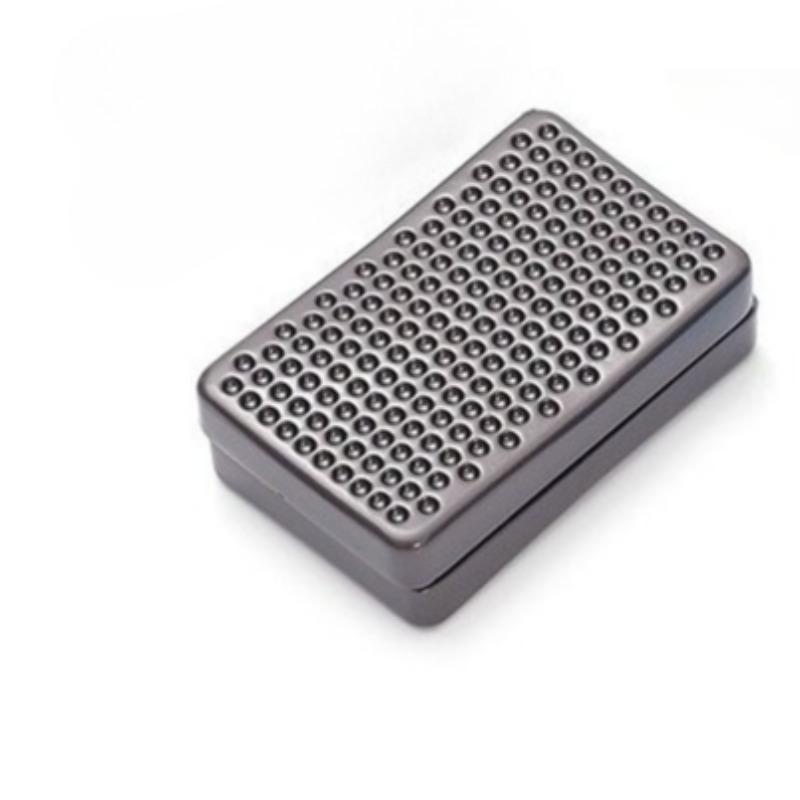 

Metal Mechanical Slider Fidget Magnetic Push Card Honeycomb Pushing Plate Haptic Coin EDC Relieve Stress Relief Toy Anti Anxiety чёрный