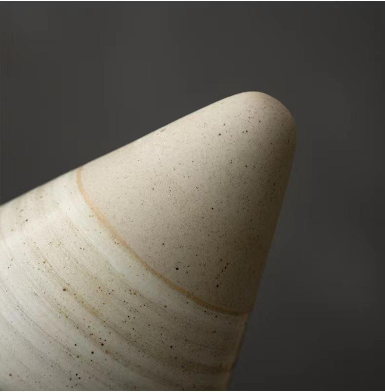 Japonský retro keramický šálek na kávu - Kónický šálek na latte art